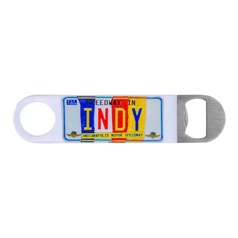 Indy License Plate Bottle Opener 1