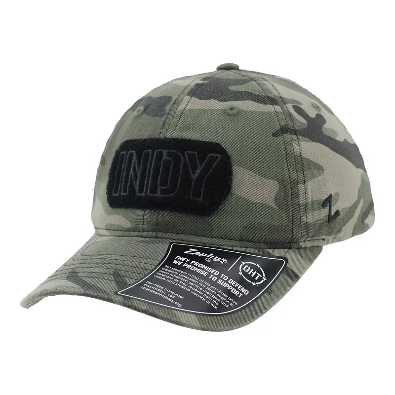 Indy Oht Camo Zephyr Maverick Hat 1