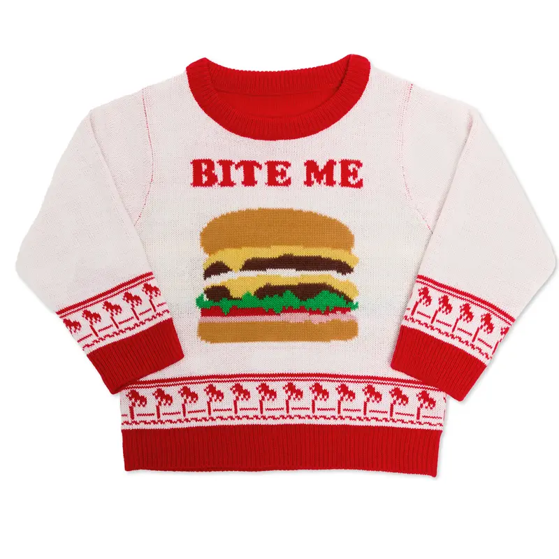 Infant Bite Me™ Christmas Sweater 1
