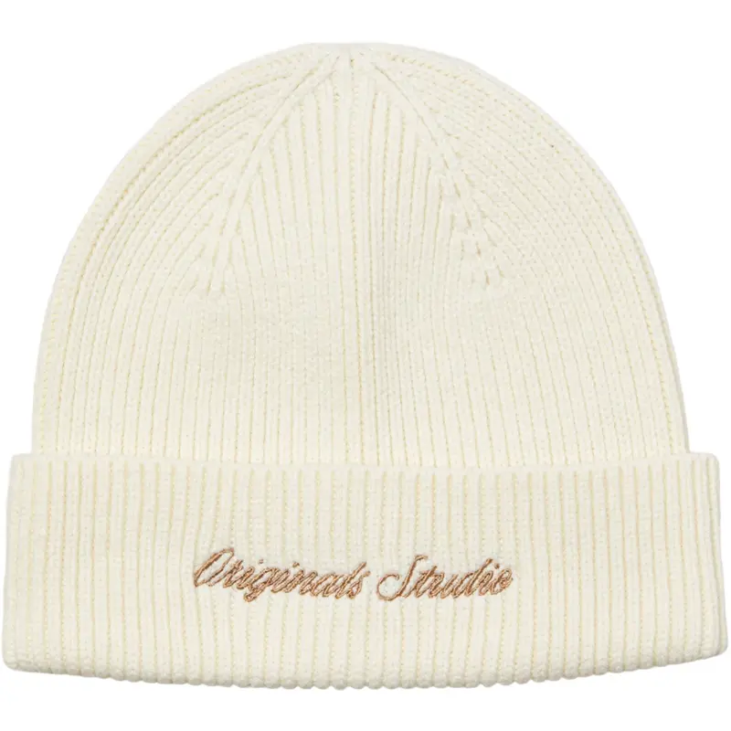 Jack & Jones Junior Antique White Jacnorrebro Beanie Jnr 1