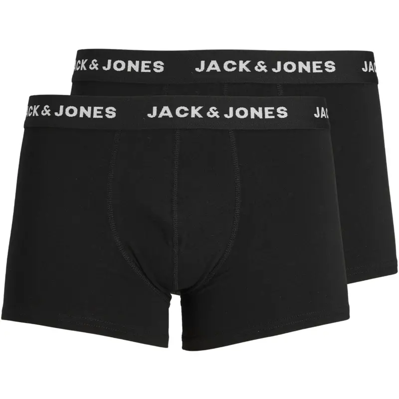 Jack & Jones Junior Black Black Jacjon Trunks 2 Pak Noos Jnr 1