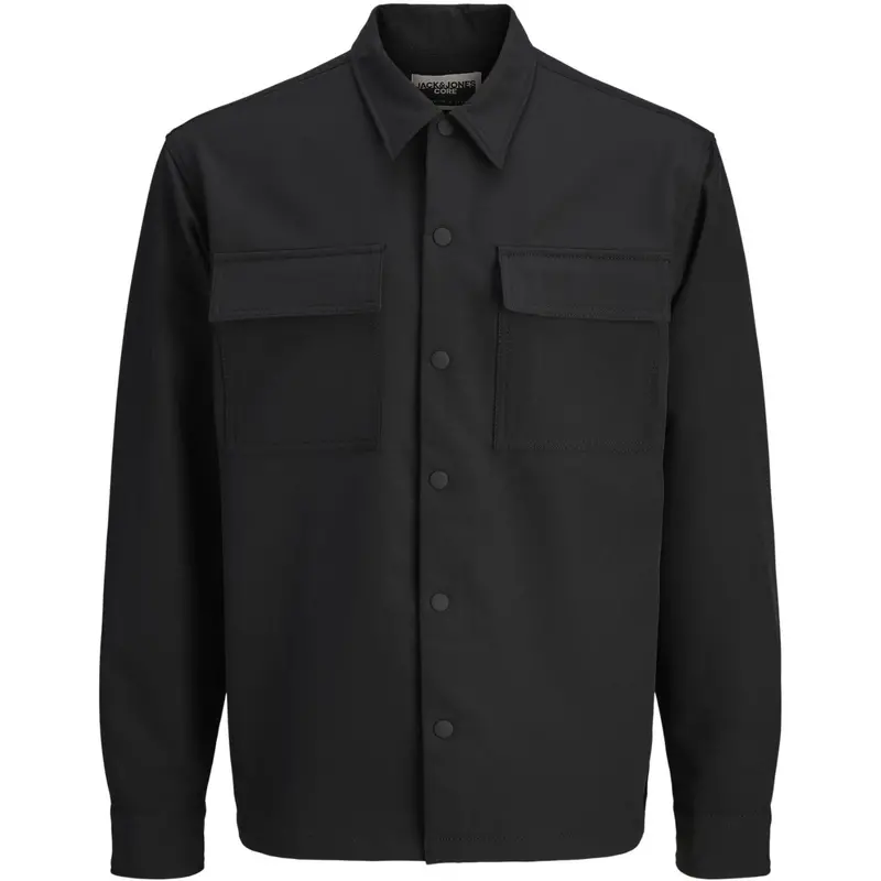 Jack & Jones Junior Black Jcopoint Commute Travel Skjorte Bf Jnr 1