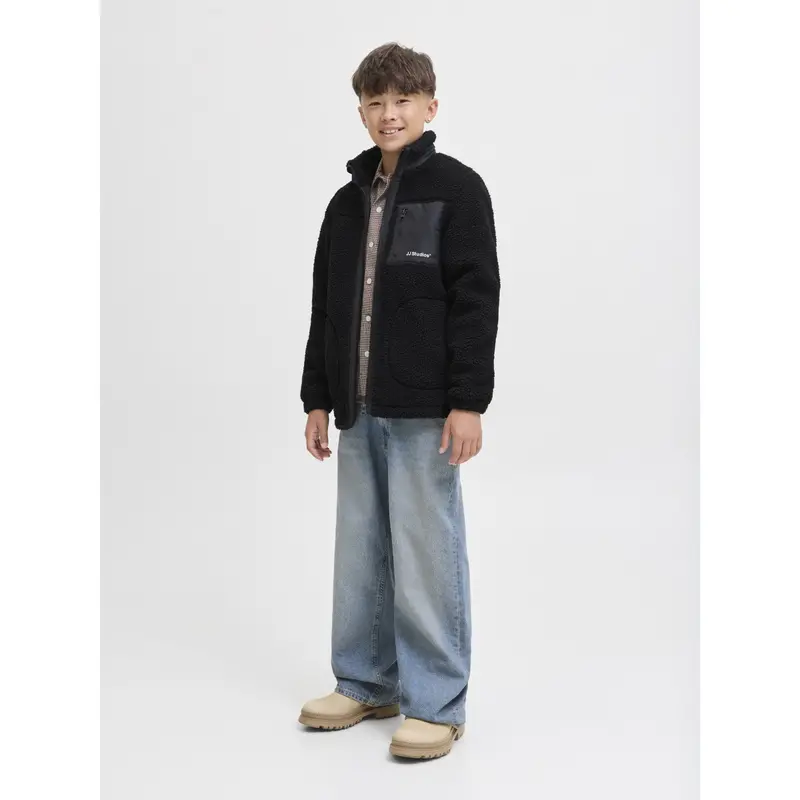 Jack & Jones Junior Black Jjesoho Bamse Jakke Sn Jnr 2