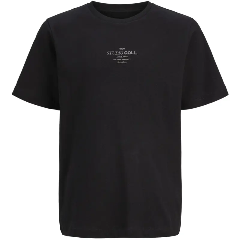 Jack & Jones Junior Black Jjjin Tee Ss Crew Neck Jnr 1