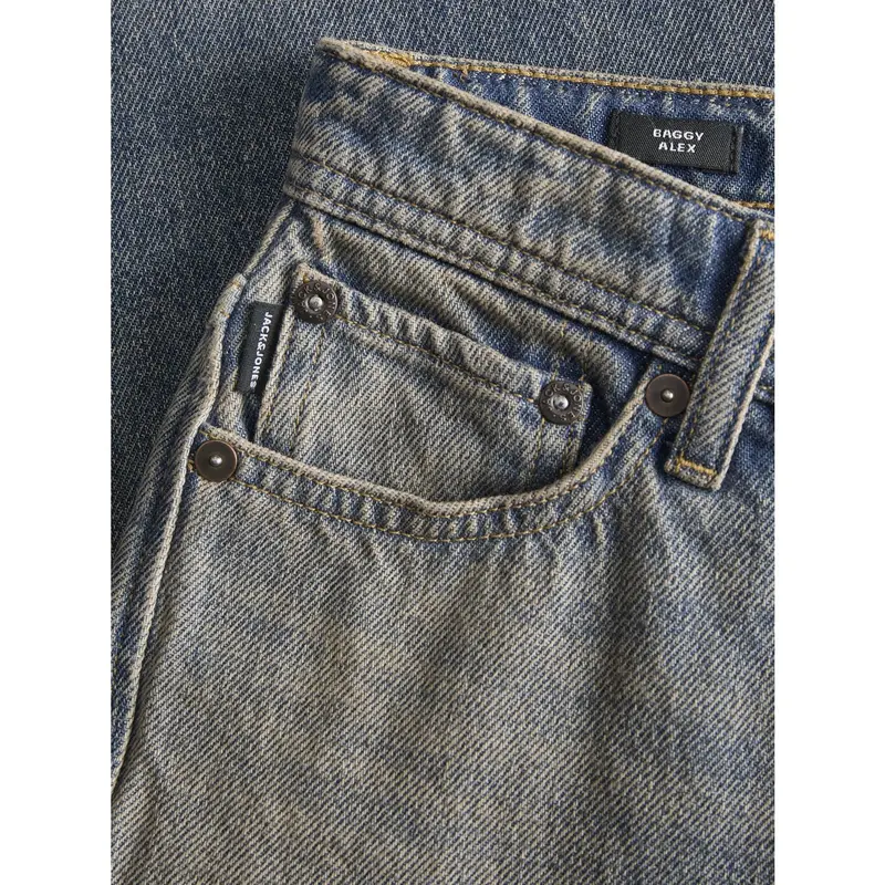 Jack & Jones Junior Blue Denim Jjialex Jjoriginal Akm 639 Sn Jnr 2