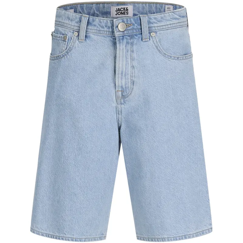 Jack & Jones Junior Blue Denim Jjialex Jjoriginal Shorts Sq 738 Sn Jnr 1