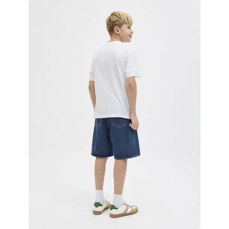 Jack & Jones Junior Blue Denim Jjitony Jjoriginal Shorts Akm 723 Sn Jnr 4