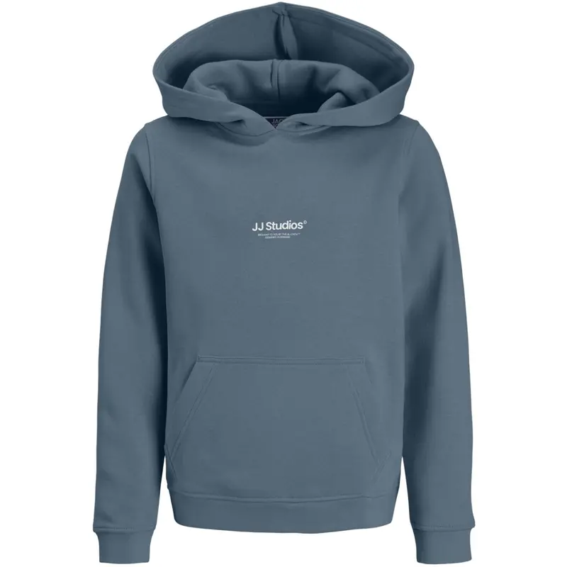 Jack & Jones Junior Blue Mirage Jjesoho Sweat Hætte Noos Jnr 1