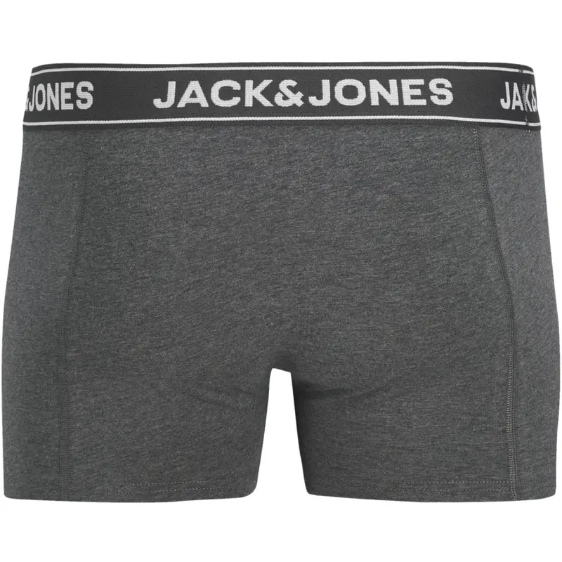 Jack & Jones Junior Dark Grey Melange Jacblack Friday Trunks 3 Pak Jnr 2