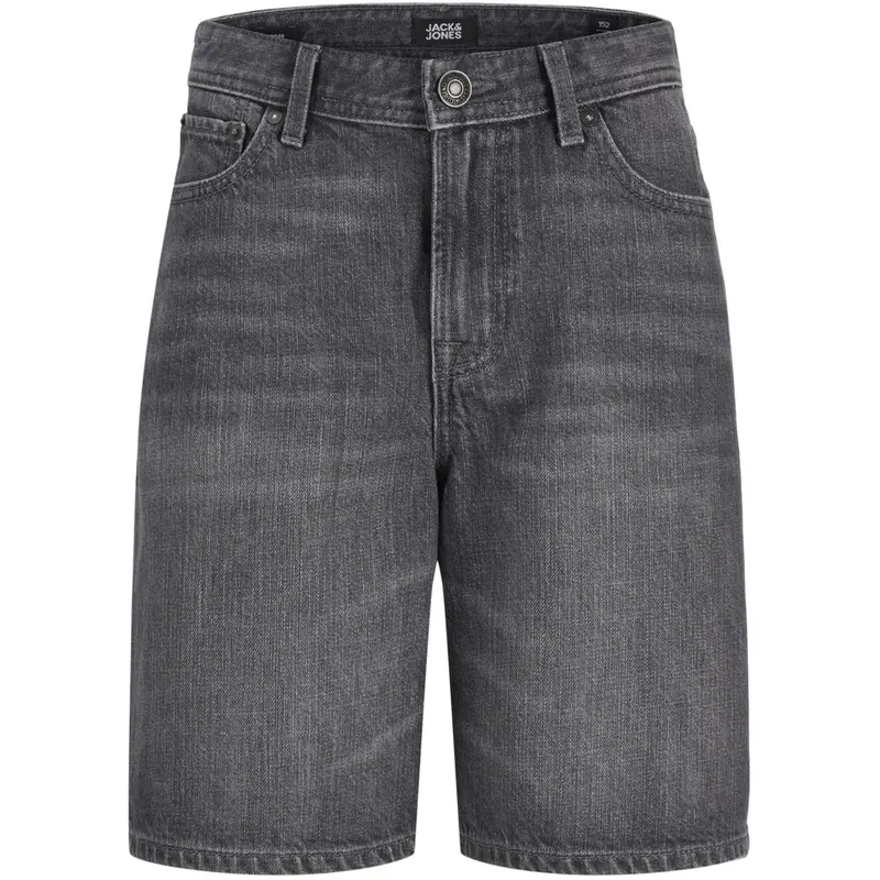 Jack & Jones Junior Grey Denim Grey Option Jjitony Jjoriginal Shorts Akm 280 Jnr 1