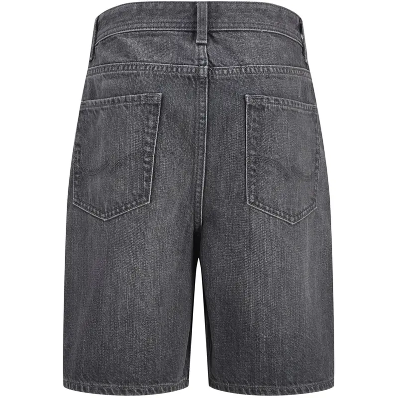 Jack & Jones Junior Grey Denim Grey Option Jjitony Jjoriginal Shorts Akm 280 Jnr 3
