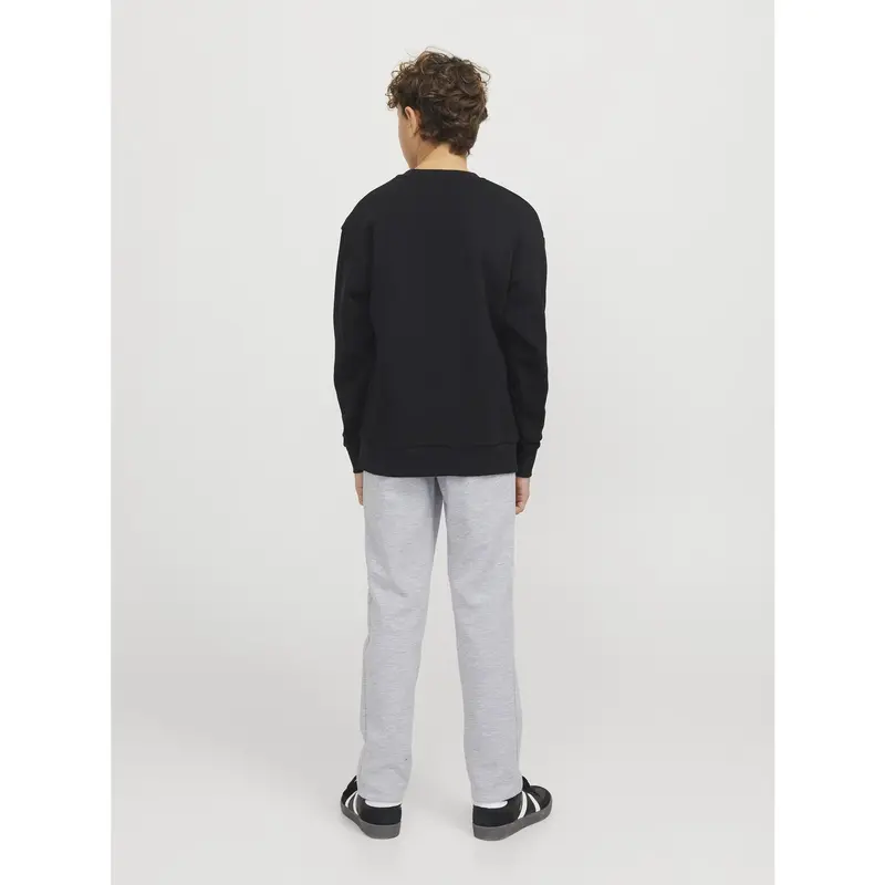 Jack & Jones Junior Light Grey Melange Jpstwill Jjfusion Sweat Pnts Nb Noos Jnr 4