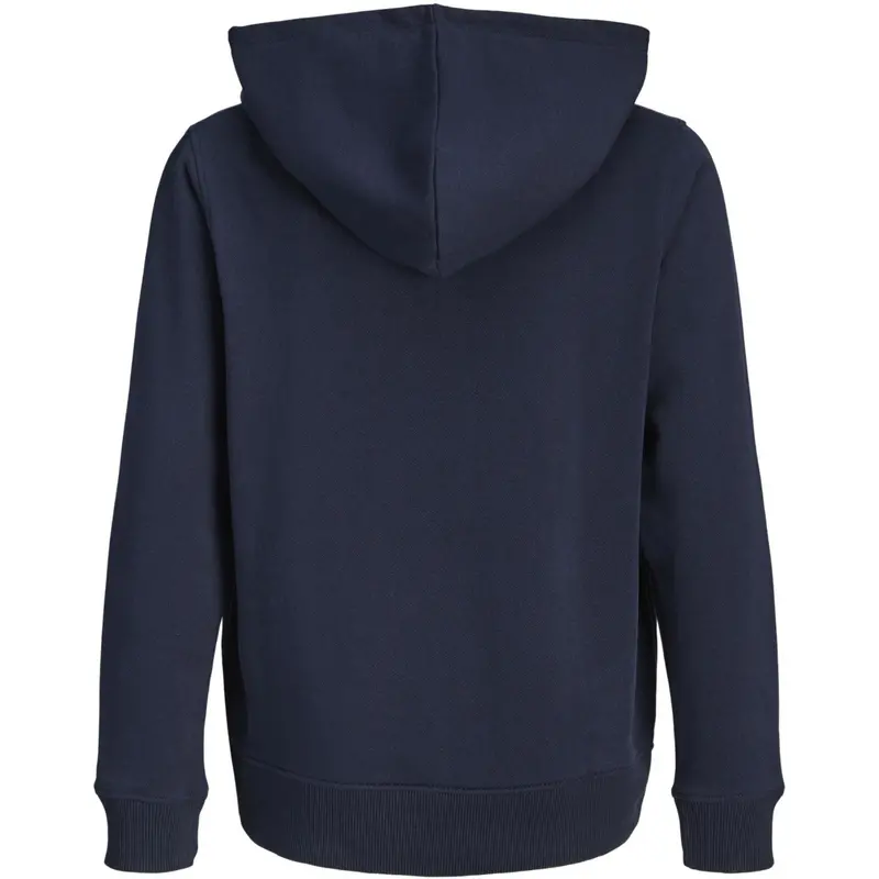 Jack & Jones Junior Navy Blazer Jjcollege Logo Sweat Hætte Jnr 3