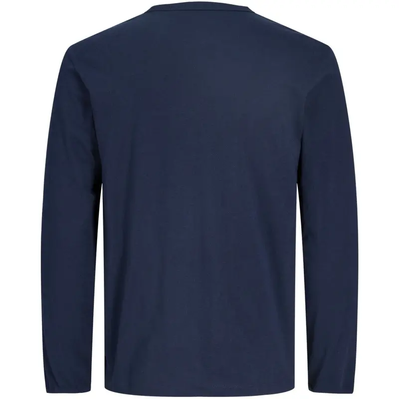 Jack & Jones Junior Navy Blazer Jjcollege Logo Tee Ls Crew Neck Jnr 2