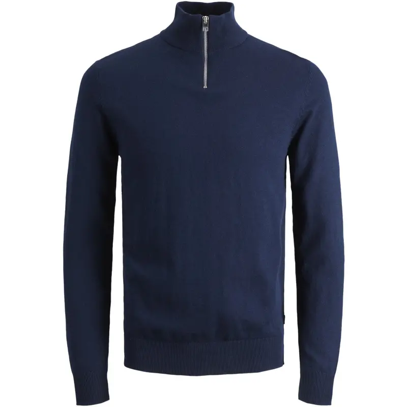 Jack & Jones Junior Navy Blazer Jjeemil Strik Half Zip Noos Jnr 1
