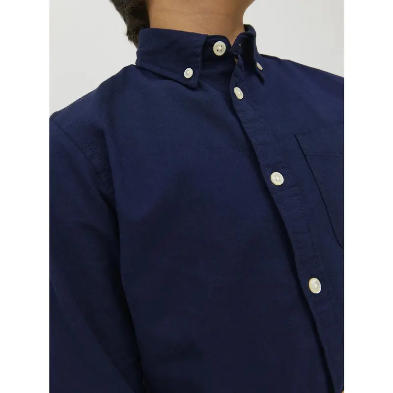 Jack & Jones Junior Navy Blazer Jjeoxford Skjorte L/S Noos Jnr 4