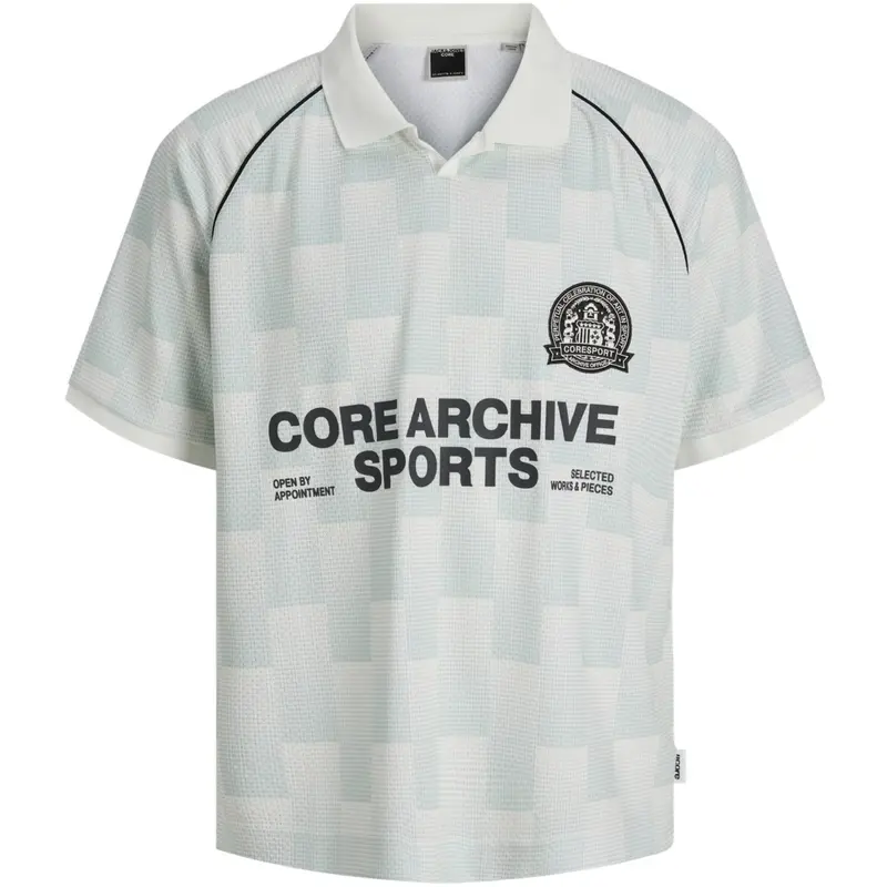 Jack & Jones Junior Omphalodes Aop Jcobreeze Football Aop Mesh Tee Ss Jnr 1