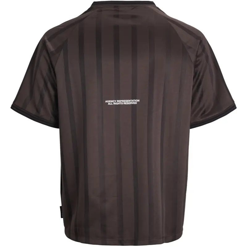 Jack & Jones Junior Seal Brown Jcocover Retro Football Tee Ss Jnr 2