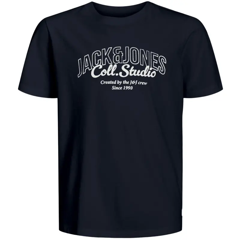Jack & Jones Junior Sky Captain Big Print Jjmakoto Tee Ss Crew Neck Jnr 1
