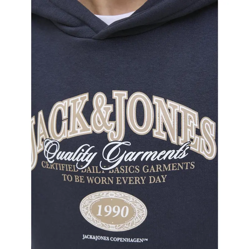 Jack & Jones Junior Sky Captain Jjari Branding Sweat Hætte Jnr 3