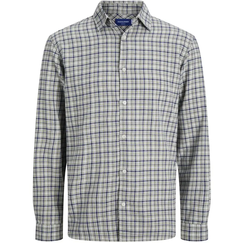 Jack & Jones Junior Skyway Checks Jorjoshua Flannel Check Skjorte Ls Jnr 1