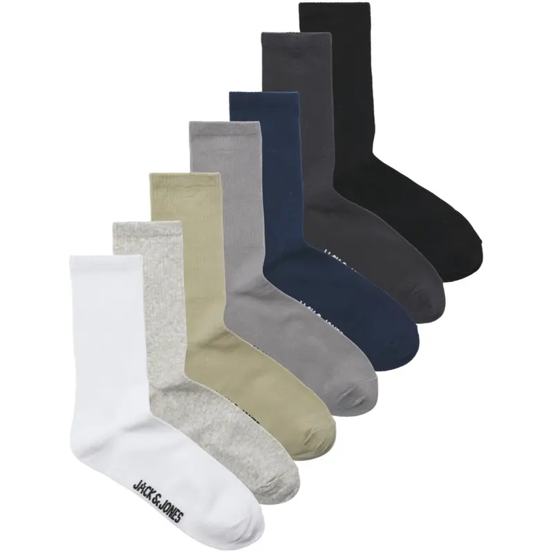 Jack & Jones Junior Titan Jacnick Tennis Strømper 7 Pak Jnr 1