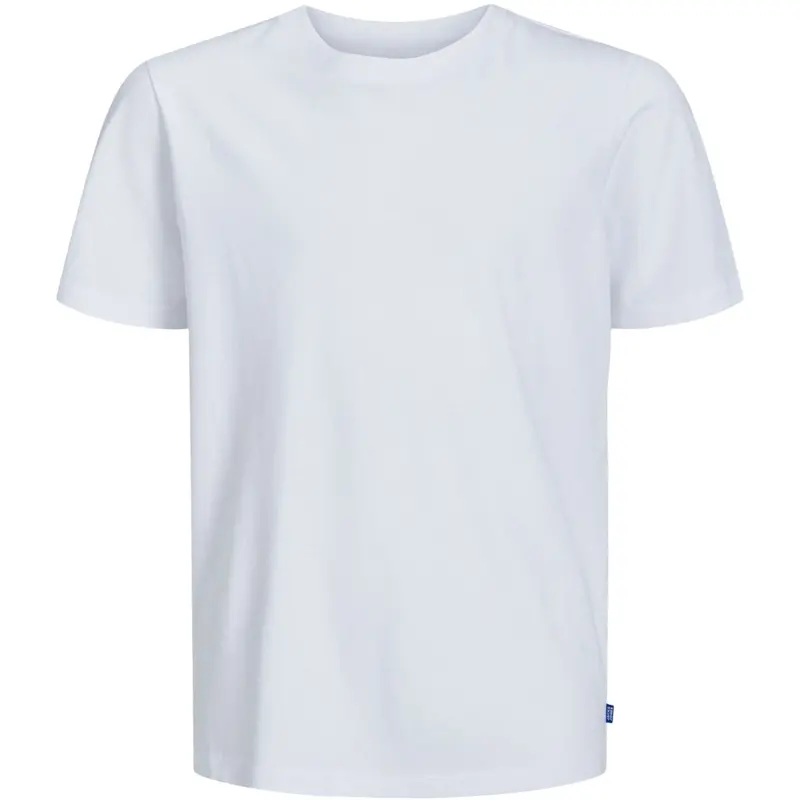 Jack & Jones Junior White Jjeorganic Basic Tee Ss O-Neck Noos Jnr 1