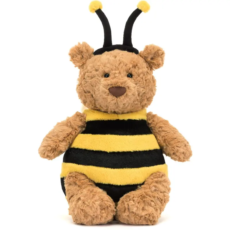 Jellycat Bartholomew Bjørn Som Bi 39 Cm 1