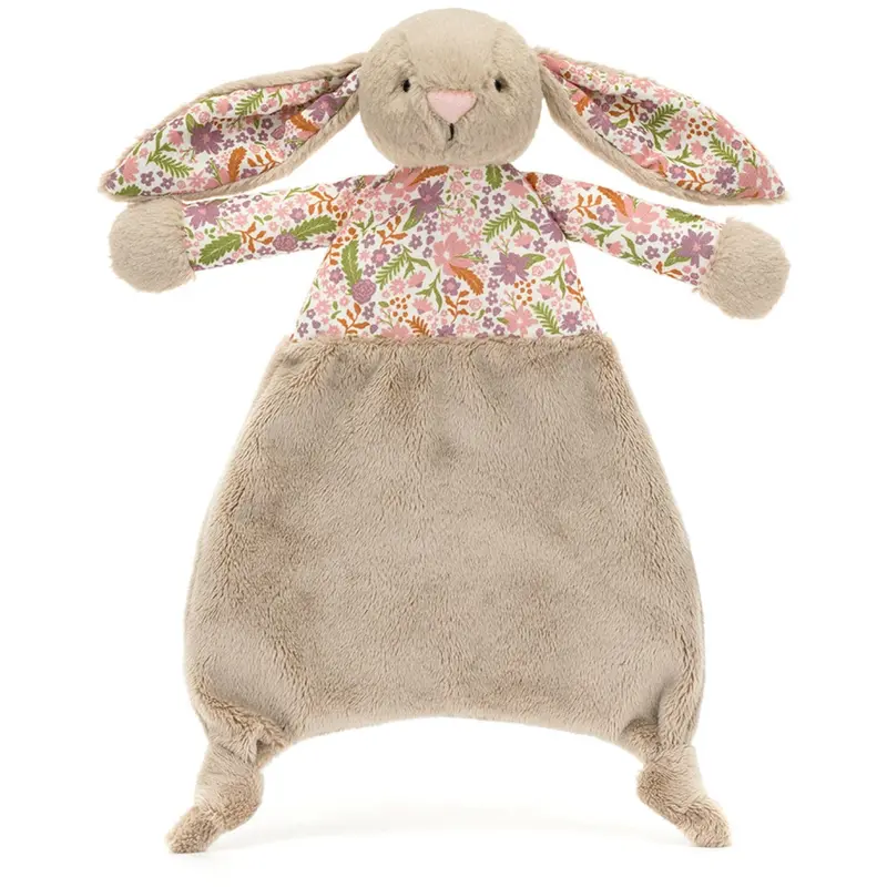 Jellycat Bashful Kanin, Beige Meadow Putteklud 1