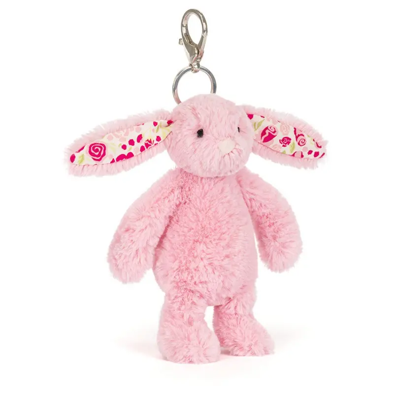 Jellycat Blushkin Blossom Luxe Bunny Taske Charm 1