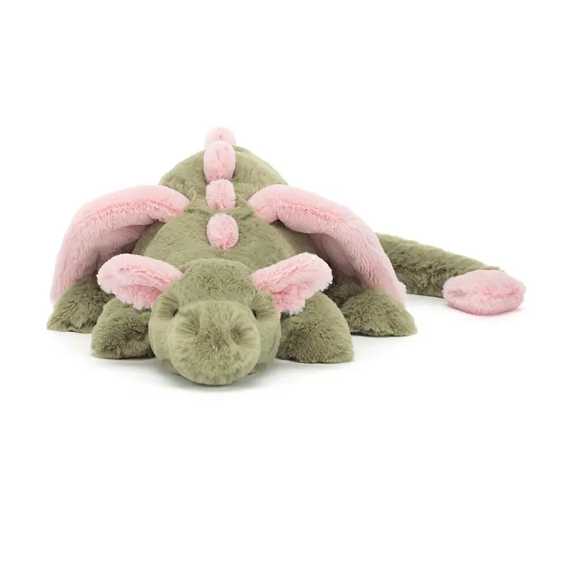 Jellycat Drage Oliven, Mellem 50 Cm 1
