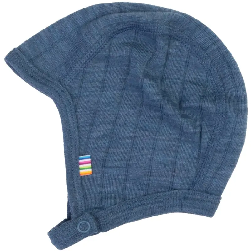 Joha Blue Melange Babyhjelm 1