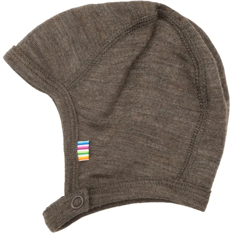 Joha Brown Melange Babyhjelm 1