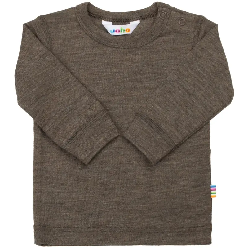 Joha Brown Melange Bluse M/Lange Ærmer 3