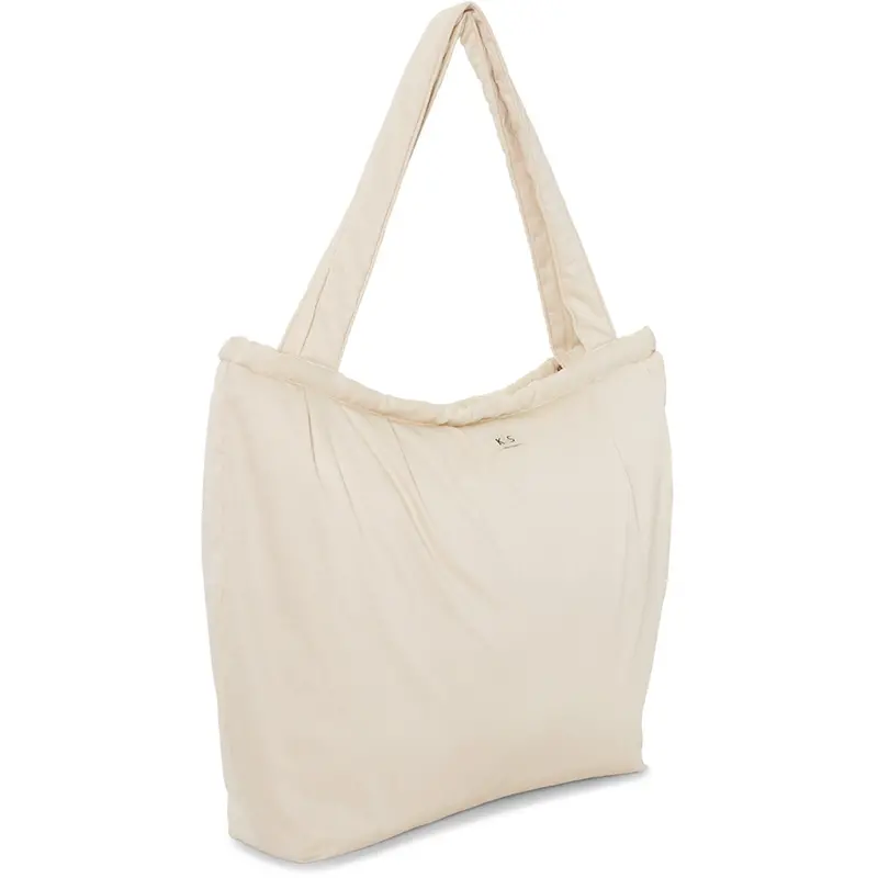 Kas Kopenhagen Beige Kas Multi Purpose Tote Med Fold 1