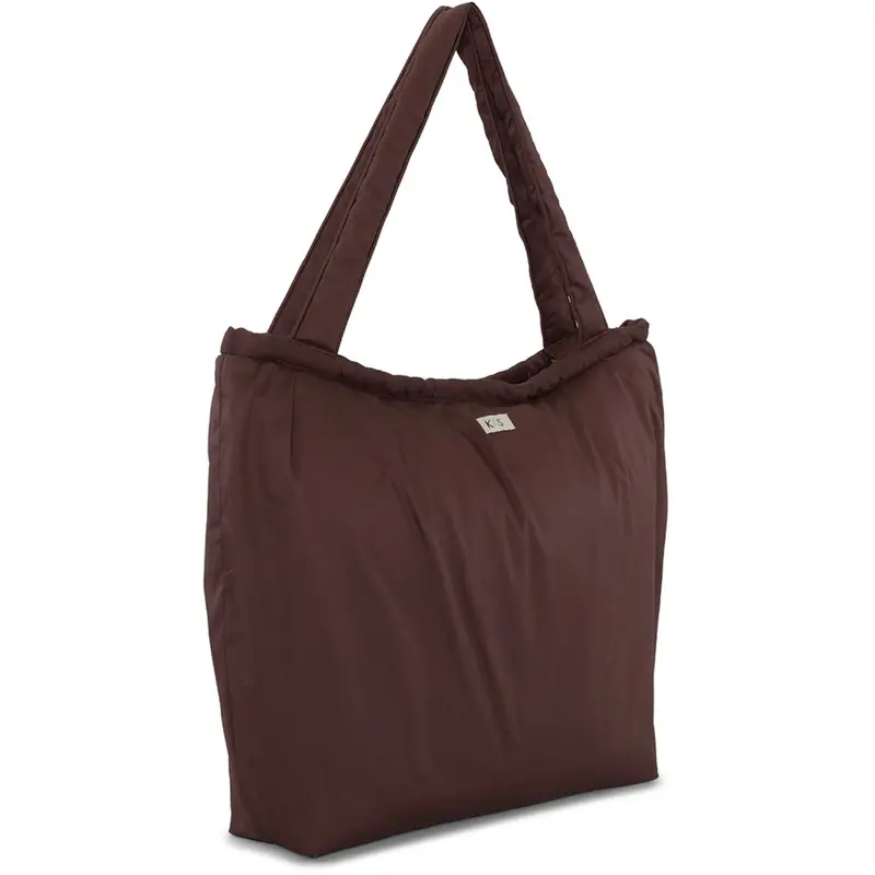 Kas Kopenhagen Brown Kas Multi Purpose Tote Med Fold 1