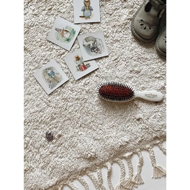 Kas Kopenhagen Natural/Brown Dots Small Rug 140X200 2