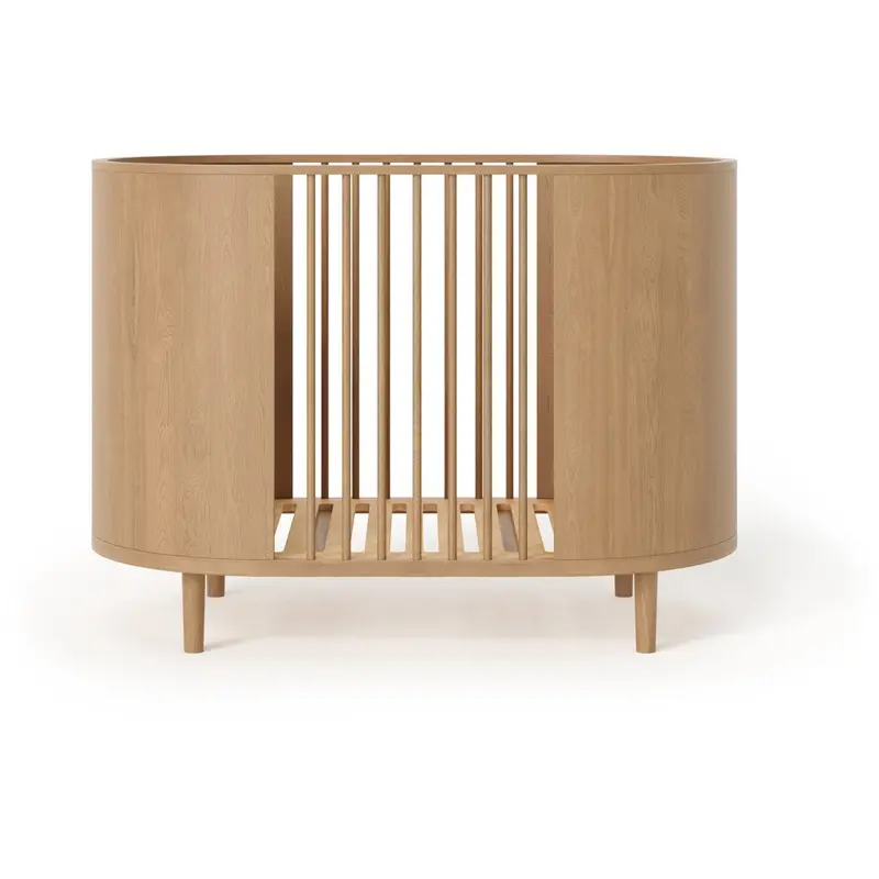 Kas Kopenhagen Oak Kai Baby Cot 1