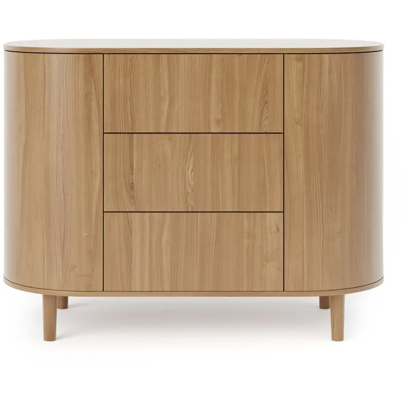 Kas Kopenhagen Oak Veneer Kai Kommode 1