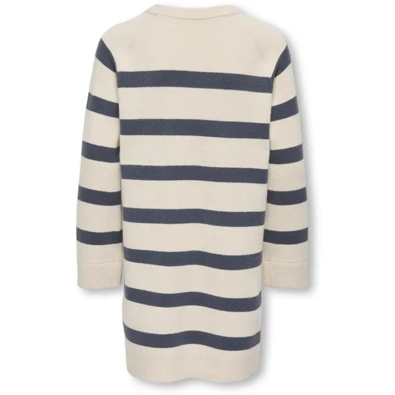 Kids Only Birch Ombre Blue Kogkelly Life L/S O-Neck Kjole Knt 3