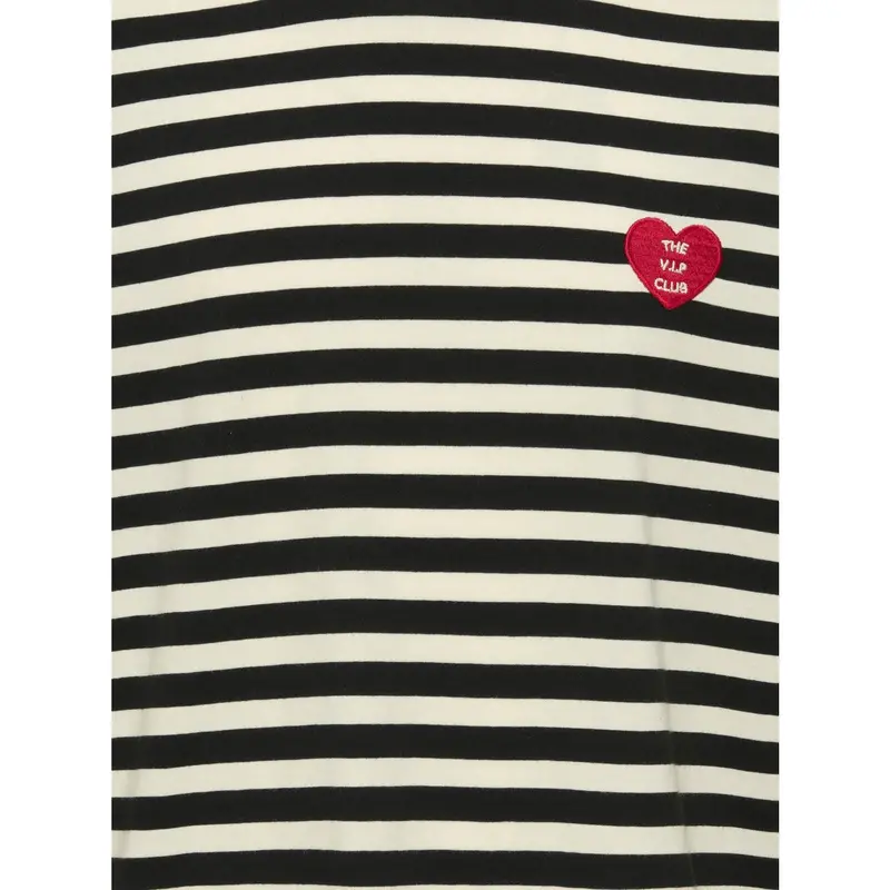 Kids Only Black Cloud Dancer/Detail Heart High Risk Red Koglivina L/S O-Neck Stripe Top Jrs 2