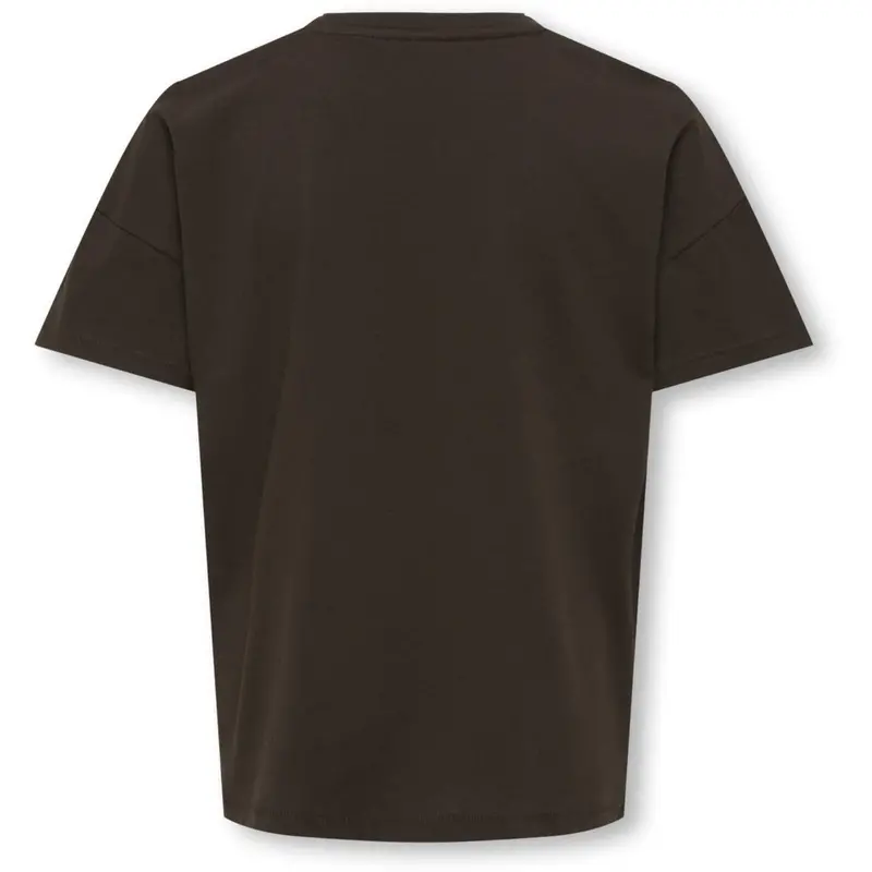 Kids Only Black Coffee Lux Kogkate Life Ss O-Neck Pearl Top Jrs 3