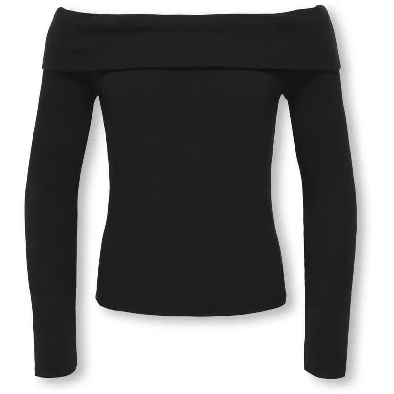 Kids Only Black Kogane Ls Off Shoulder Top Jrs 1