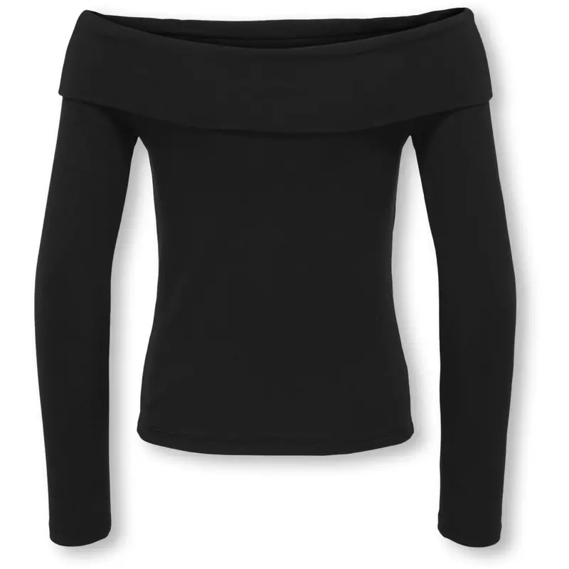 Kids Only Black Kogane Ls Off Shoulder Top Jrs 3