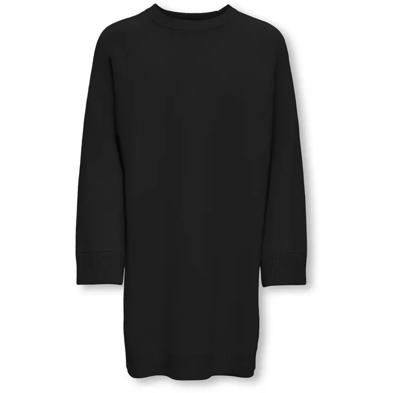 Kids Only Black Kogkelly Life L/S O-Neck Kjole Knt 1