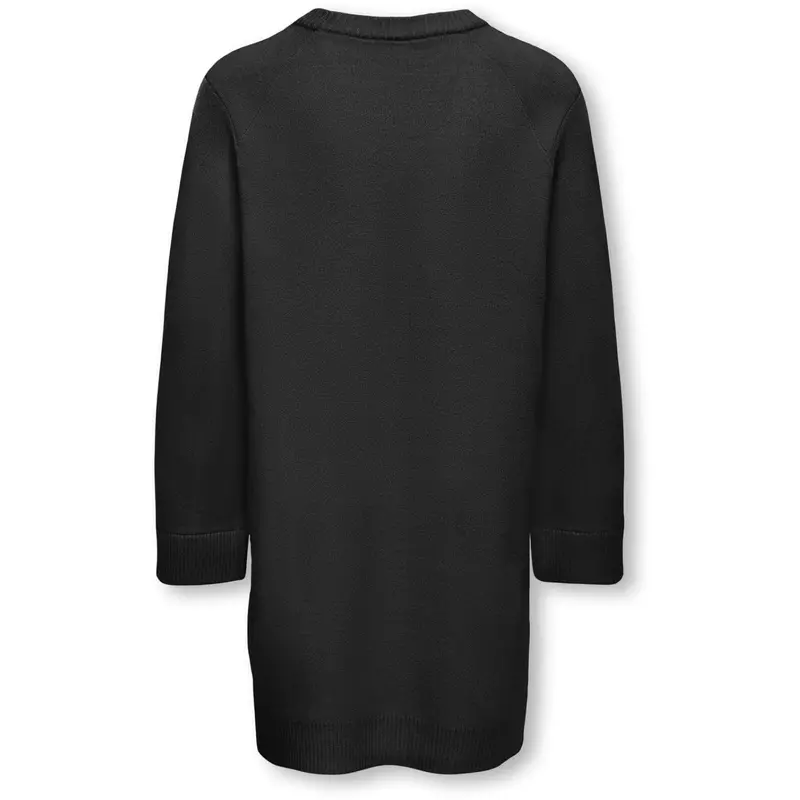 Kids Only Black Kogkelly Life L/S O-Neck Kjole Knt 3