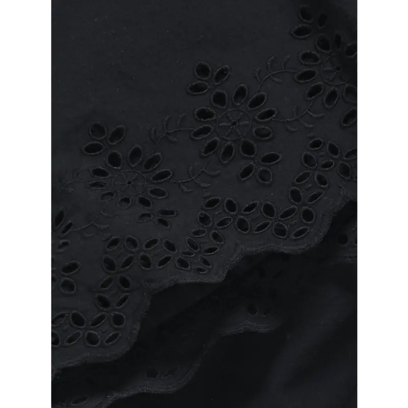 Kids Only Black Lou Life Embroidery Shorts 2