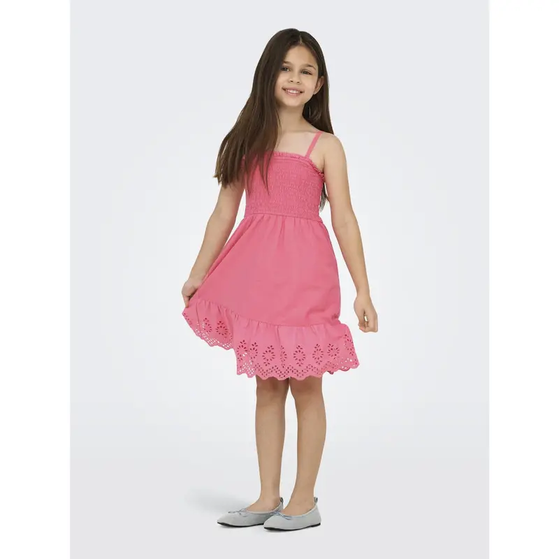 Kids Only Camellia Rose Lou Life Embroidery Smock Kjole 2