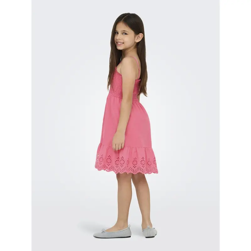 Kids Only Camellia Rose Lou Life Embroidery Smock Kjole 4