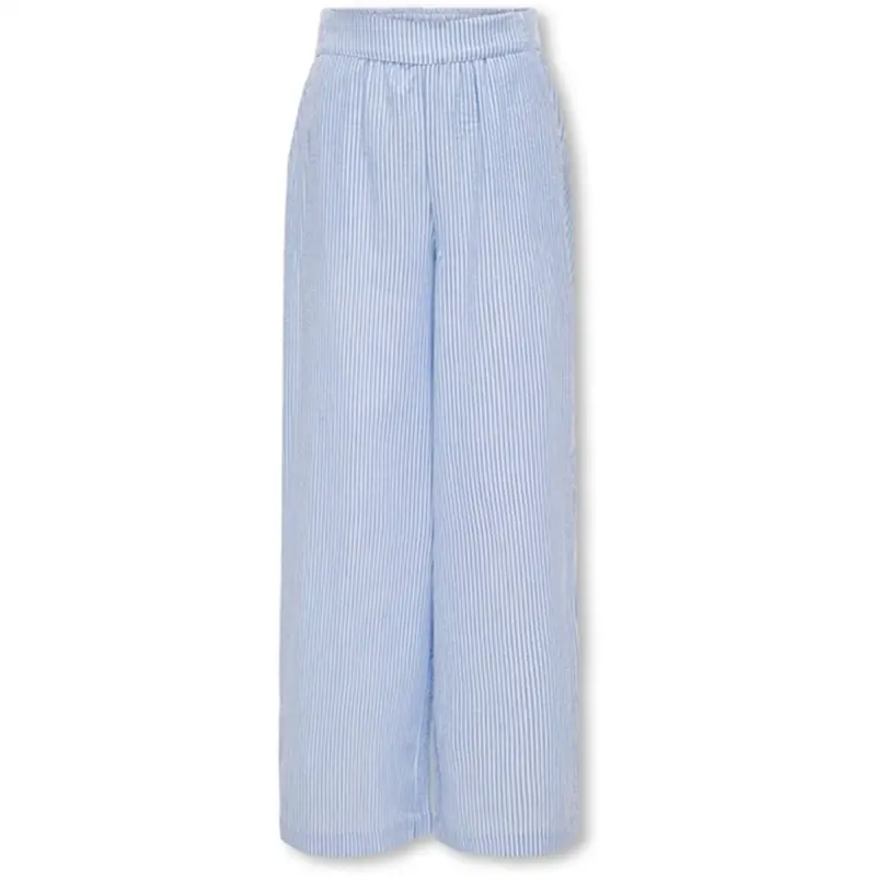 Kids Only Cloud Dancer / Clear Sky Milla Stripe Bukser 1